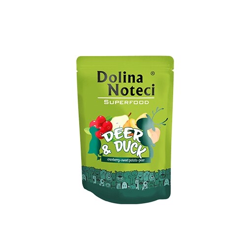 Dolina Noteci Superfood Jeleň a kačka 300g