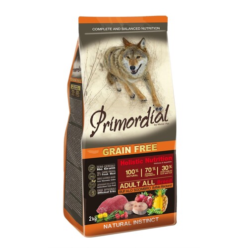 Primordial Buffalo & Mackerel 2x12kg
