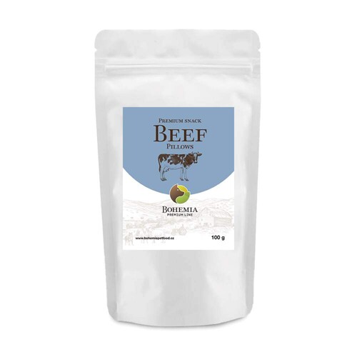 Bohemia Premium Snack Beef Pillows 100g