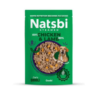 Natsbi Steamed Chicken &amp; Lamb 500g