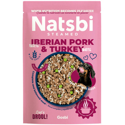 Natsbi Steamed Iberian Pork &amp; Turkey 500g