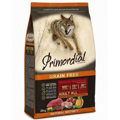 Primordial Buffalo & Mackerel 20kg
